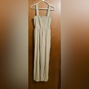 Women’s light green romper